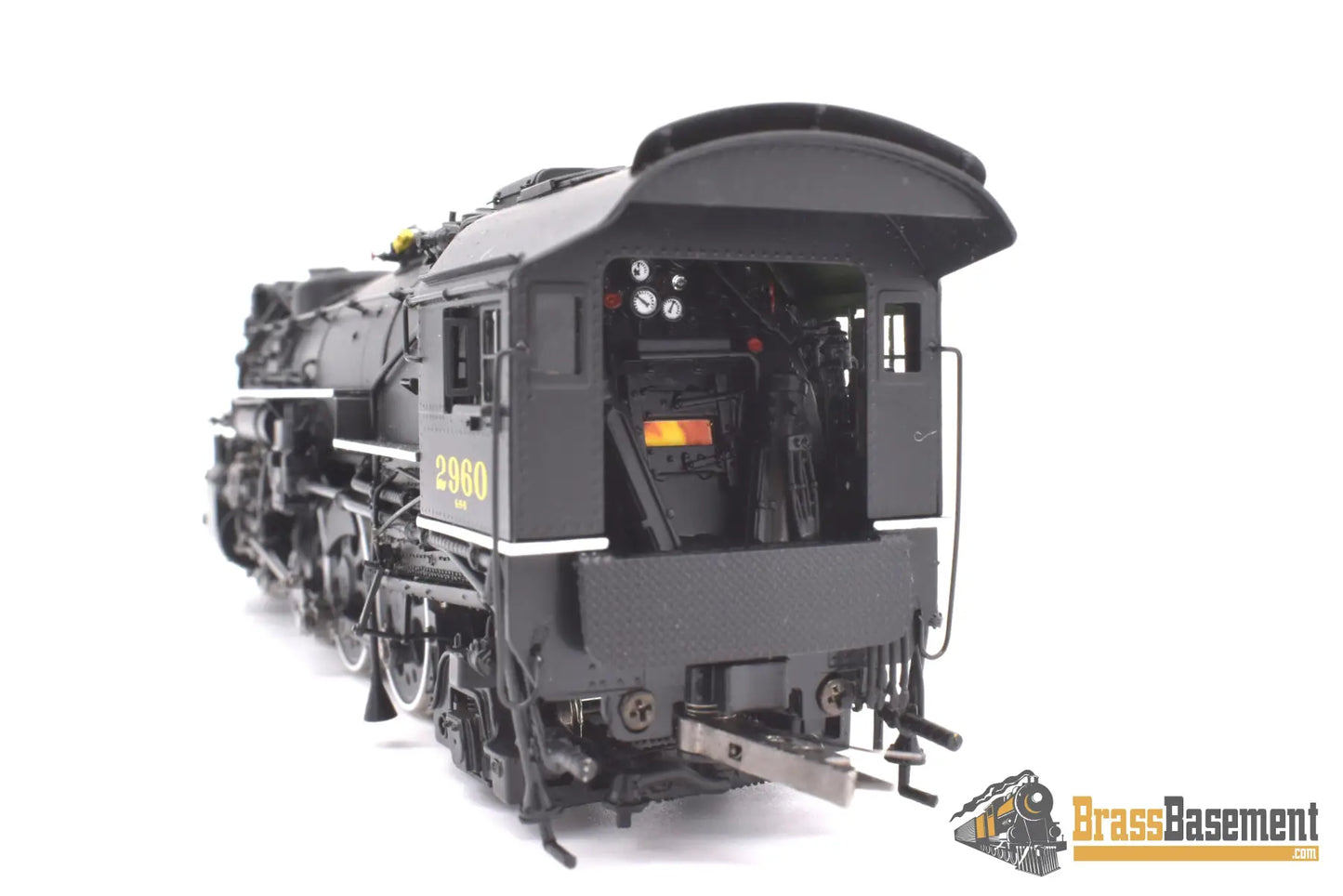 Ho Brass - Psc 18074.1 Erie K - 5B 4 - 6 - 2 #2960 W/ 16000 Gallon Tender F/P Boo Rim Steam