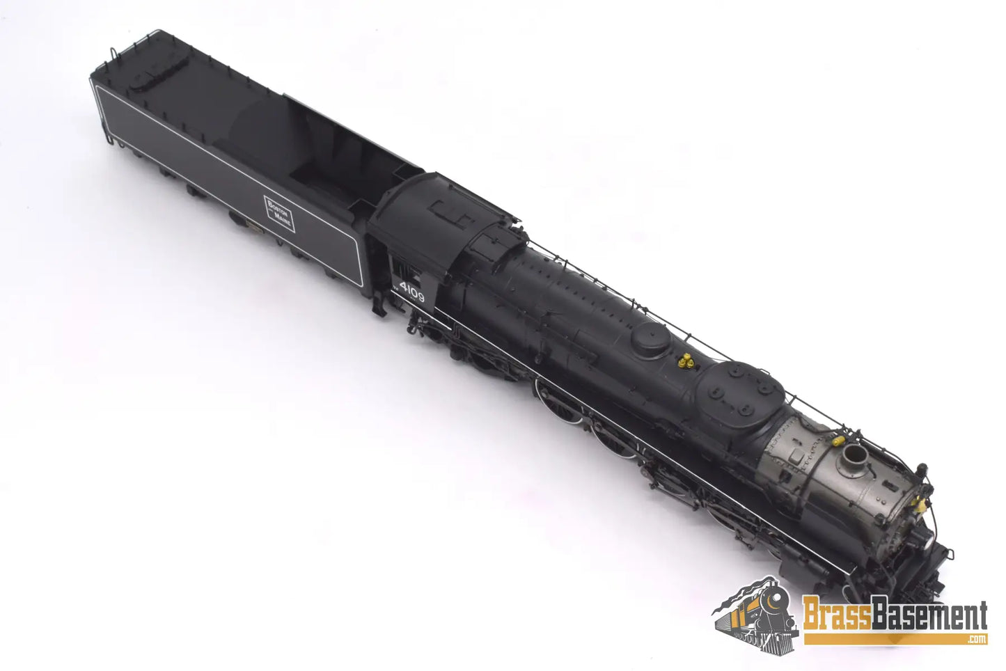 Ho Brass - Psc 18078.1 Boston & Maine 4 - 8 - 2 R - 1B Mountain Factory Paint Mint Steam
