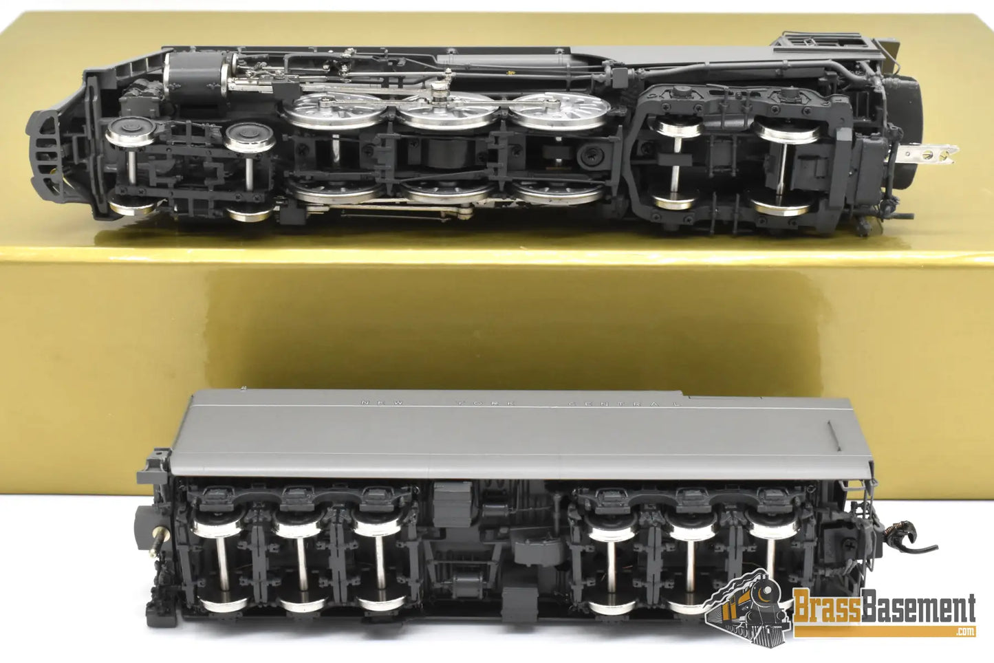 HO Brass - PSC 18250.2 NYC 1940s Era Streamlined Dreyfuss Hudson #5445 ’The Mercury’ - SAMPLE FP Boo-Rim