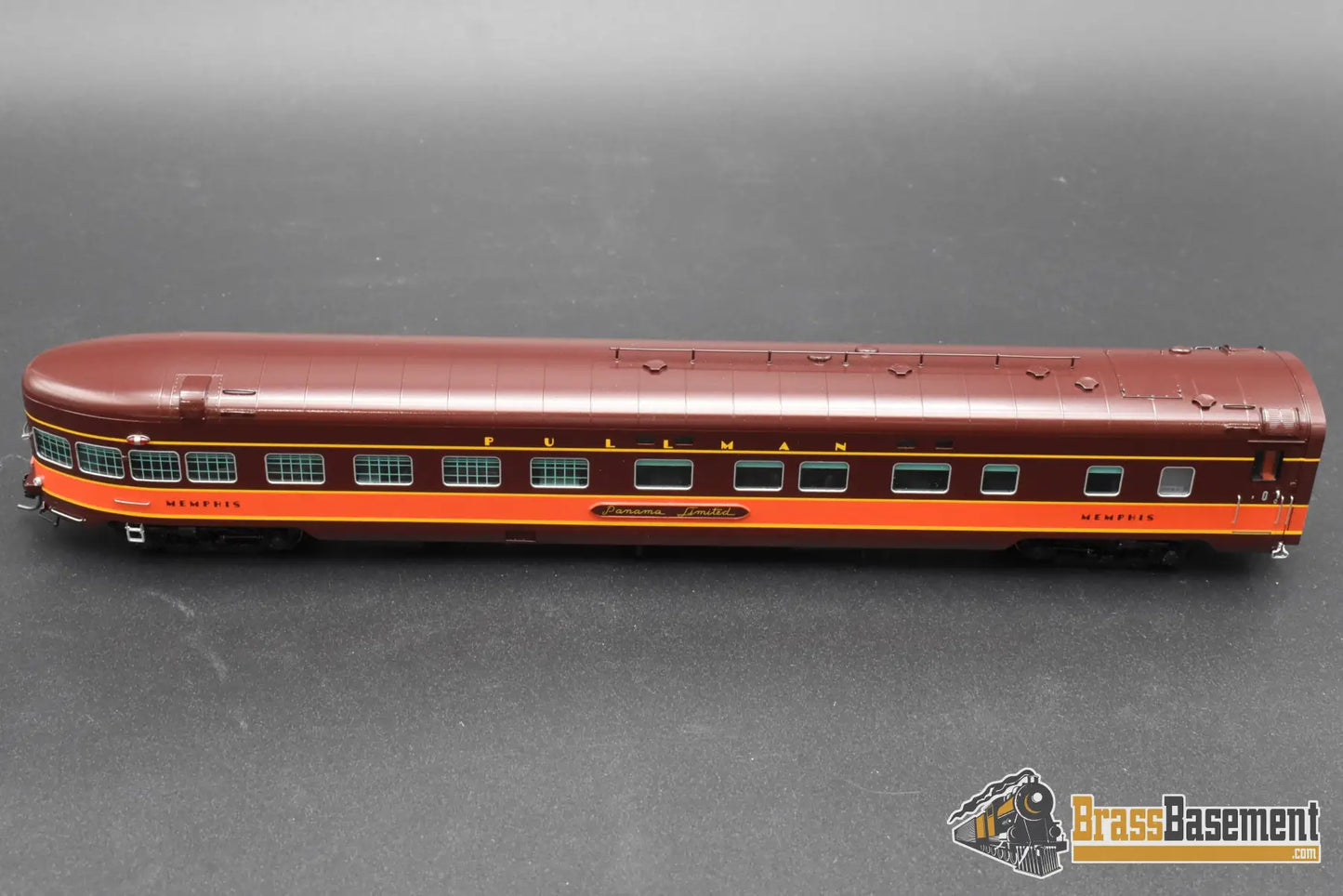 HO Brass – Railway Classics IC Diner-Lounge-Observation ‘Memphis’ – F/P – Mint HO Brass Passenger Car