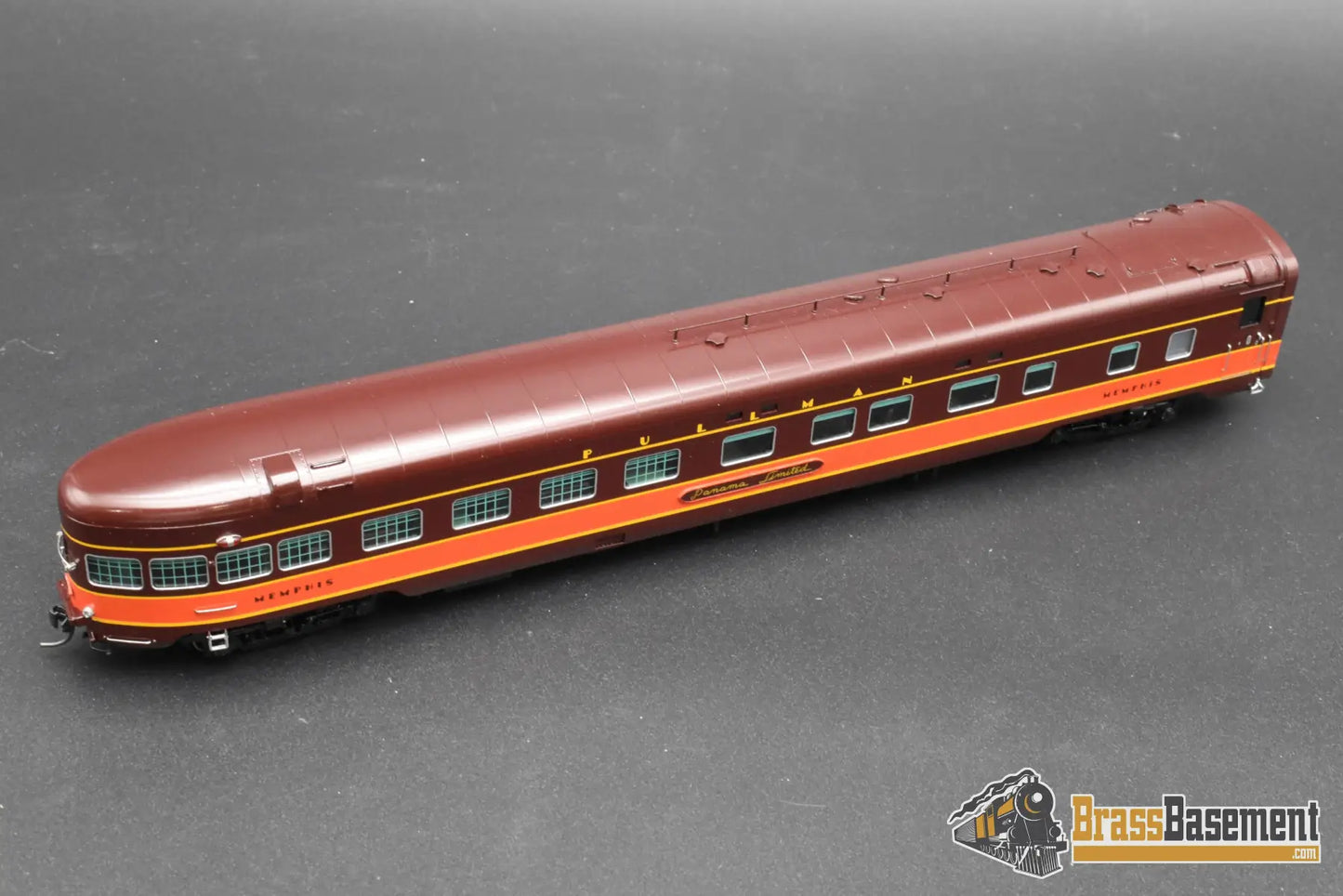 HO Brass – Railway Classics IC Diner-Lounge-Observation ‘Memphis’ – F/P – Mint HO Brass Passenger Car