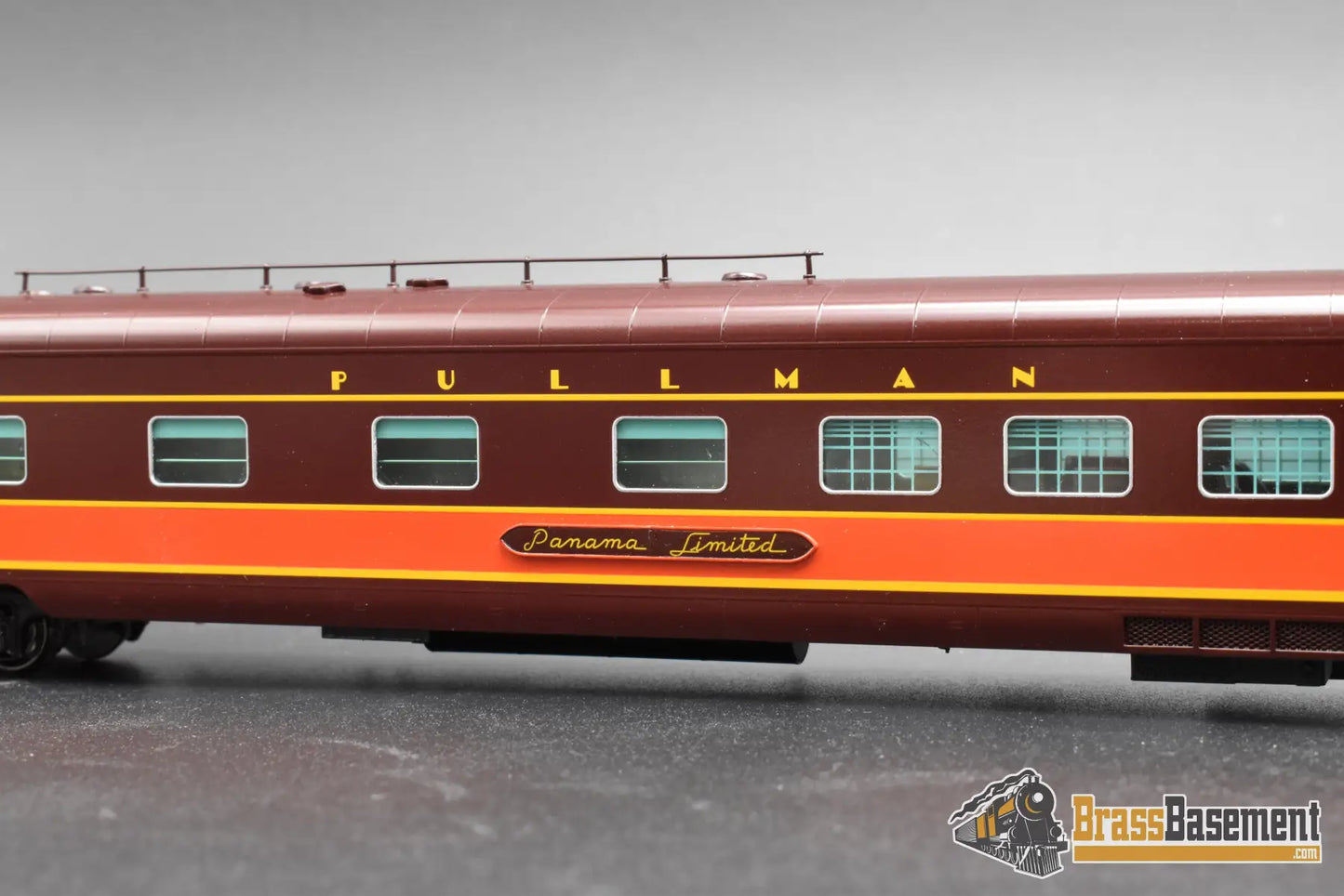 HO Brass – Railway Classics IC Diner-Lounge-Observation ‘Memphis’ – F/P – Mint HO Brass Passenger Car
