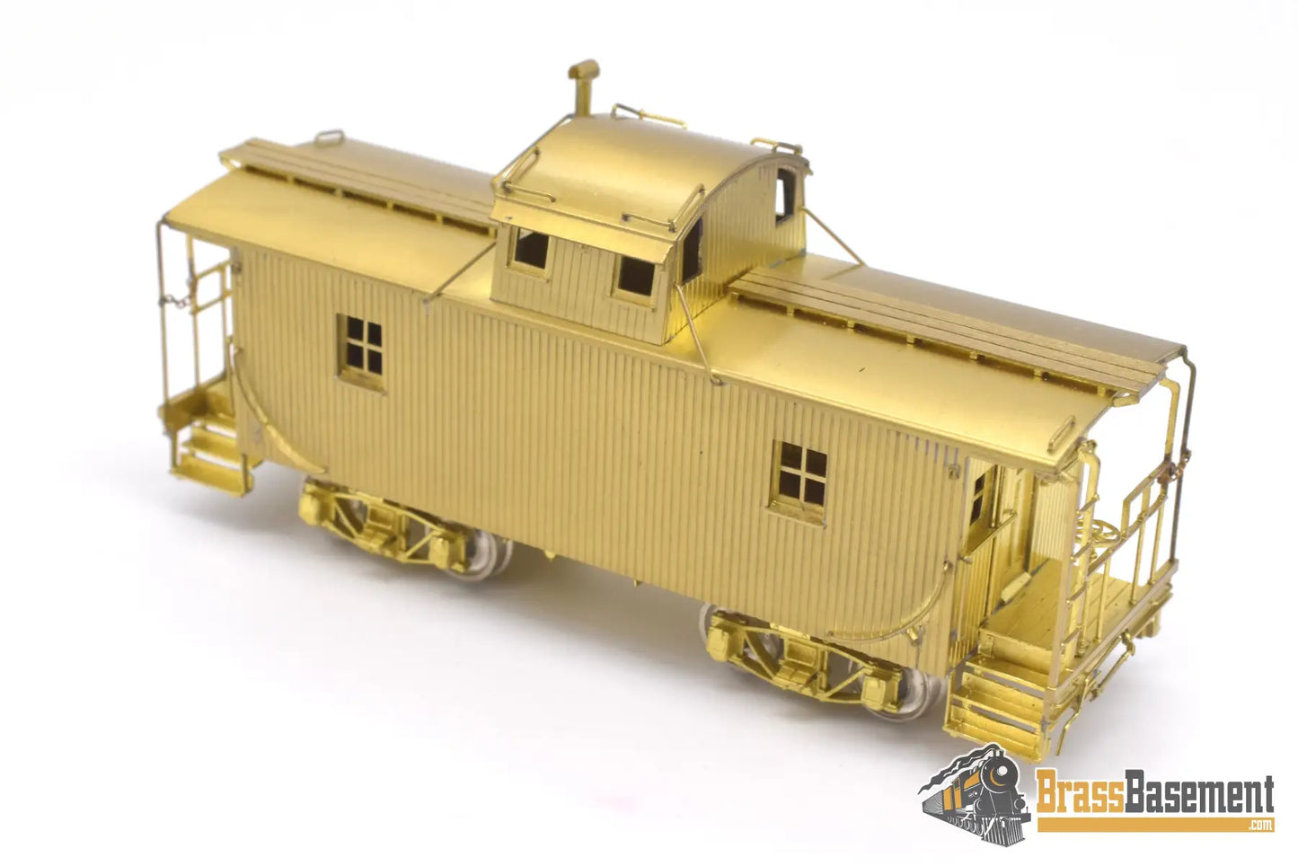 Ho Brass - Railworks Pennsylvania Prr N - 6B Center Narrow Cupola Caboose Unpainted Mint