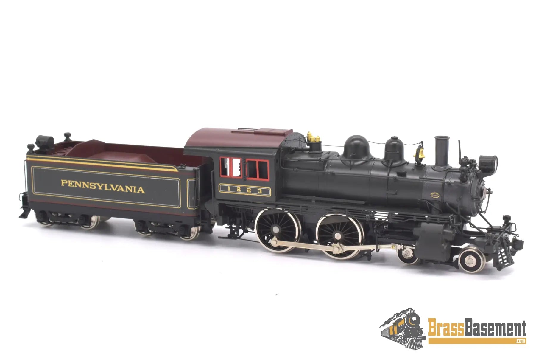 Ho Brass - Railworks Pennsylvania Railroad Prr D - 16Sb 4 - 4 - 0 ‘American’ #1223 Factory