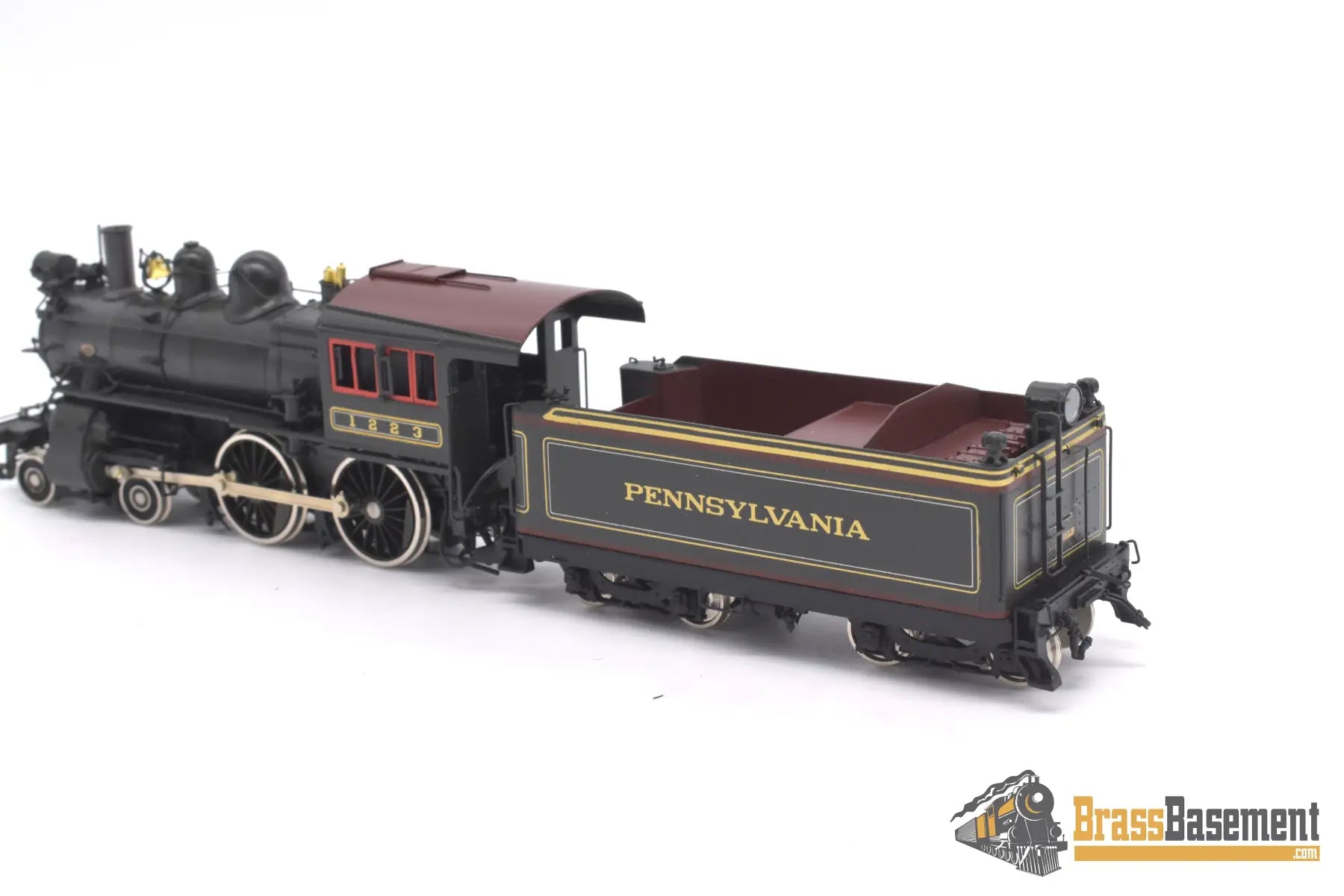 Ho Brass - Railworks Pennsylvania Railroad Prr D - 16Sb 4 - 4 - 0 ‘American’ #1223 Factory