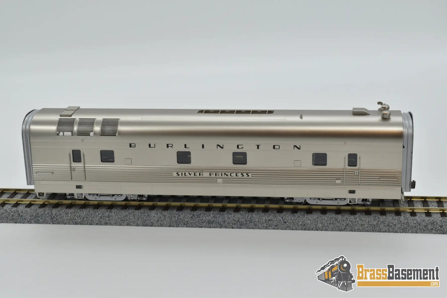 Ho Brass - Rwc Cbqeab36 Cb&Q Burlington Ea Eb Shovel Nose Silver Knight & Princess Diesel