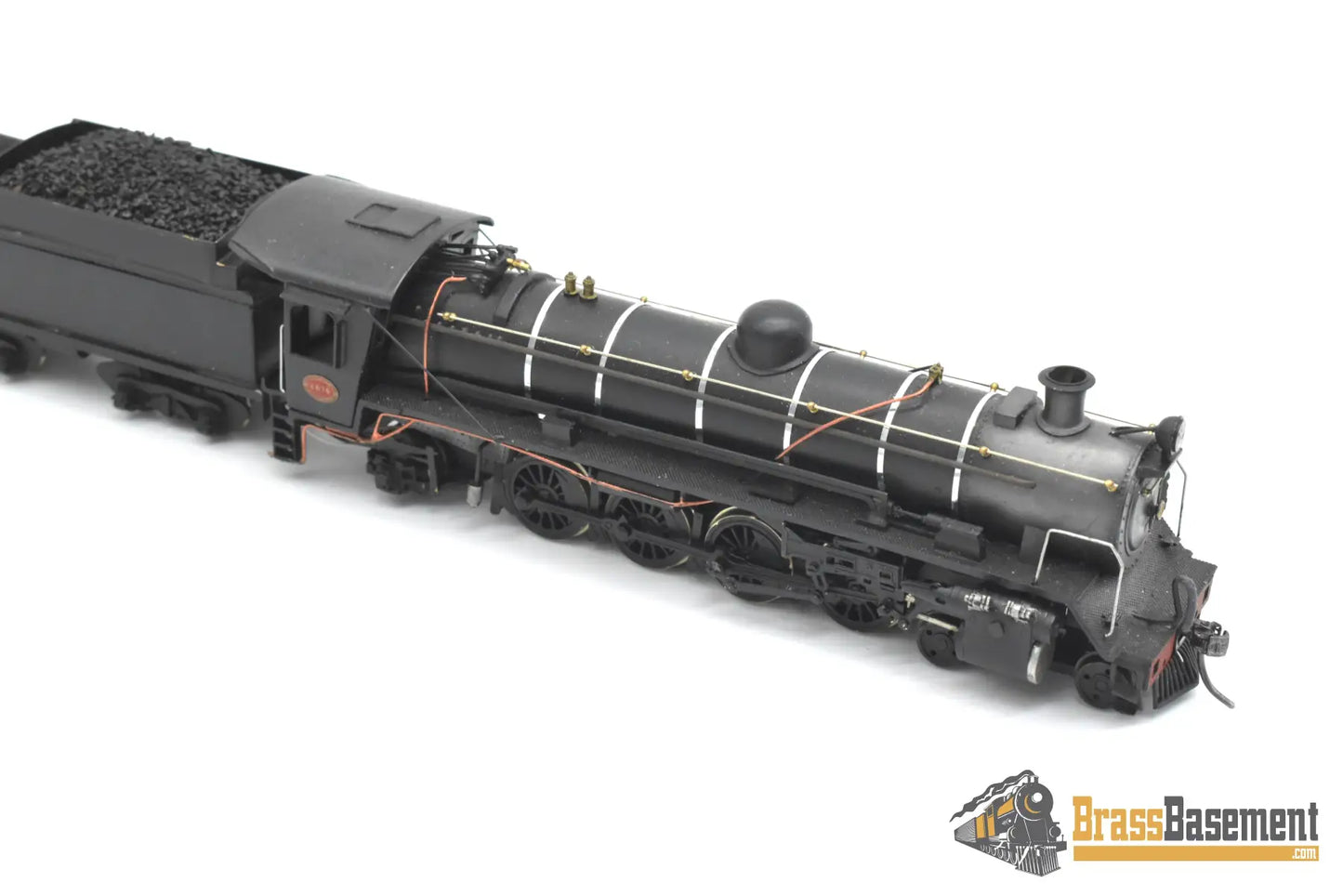HO Brass - SAR Precision Miniatures Class 19D 4-8-2 w/ ’MR’ Tender - DCC Sound C/P Steam