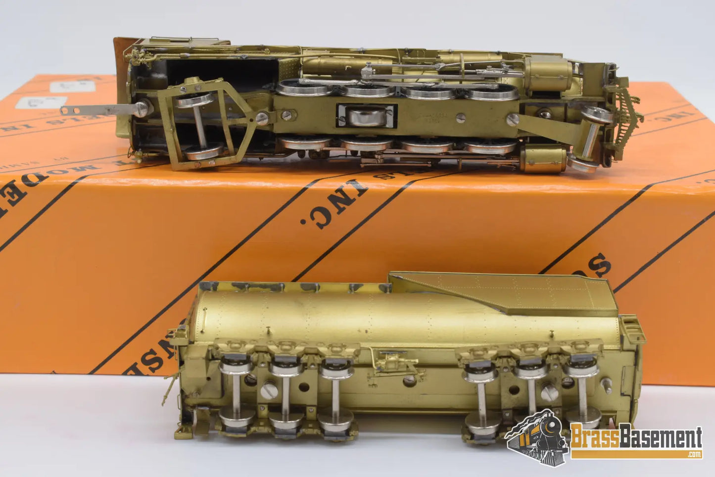 Ho Brass - Sunset Great Northern O - 4 2 - 8 - 2 Unpainted Nice Runner Steam