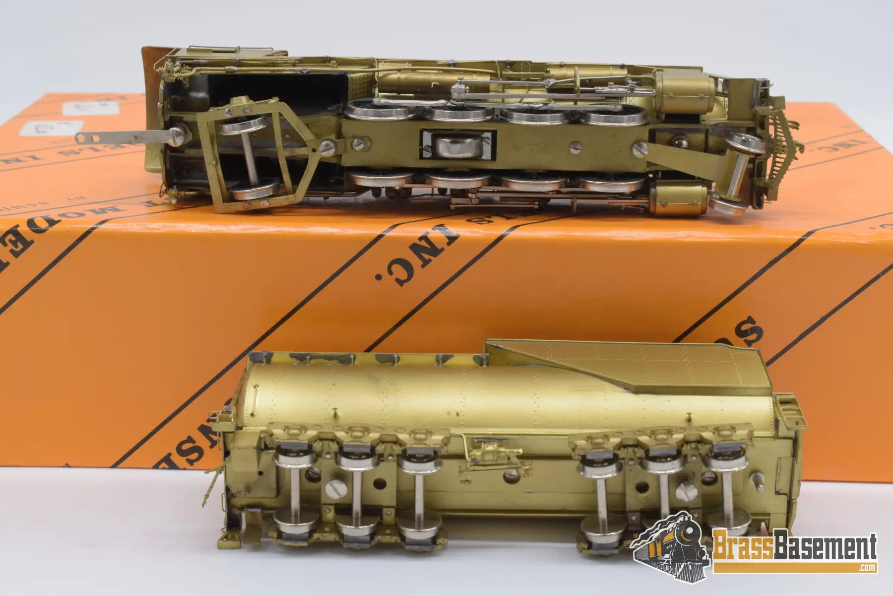 Ho Brass - Sunset Great Northern O - 4 2 - 8 - 2 Unpainted Nice Runner Steam