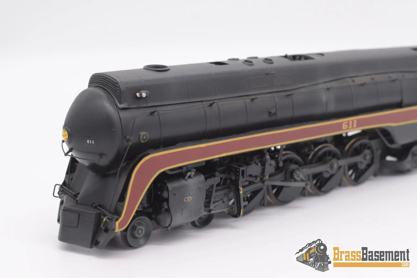 Ho Brass - Sunset N&W Norfolk & Western J #611 C/P Steam