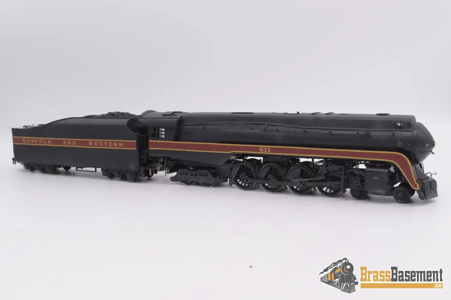 Ho Brass - Sunset N&W Norfolk & Western J #611 C/P Steam