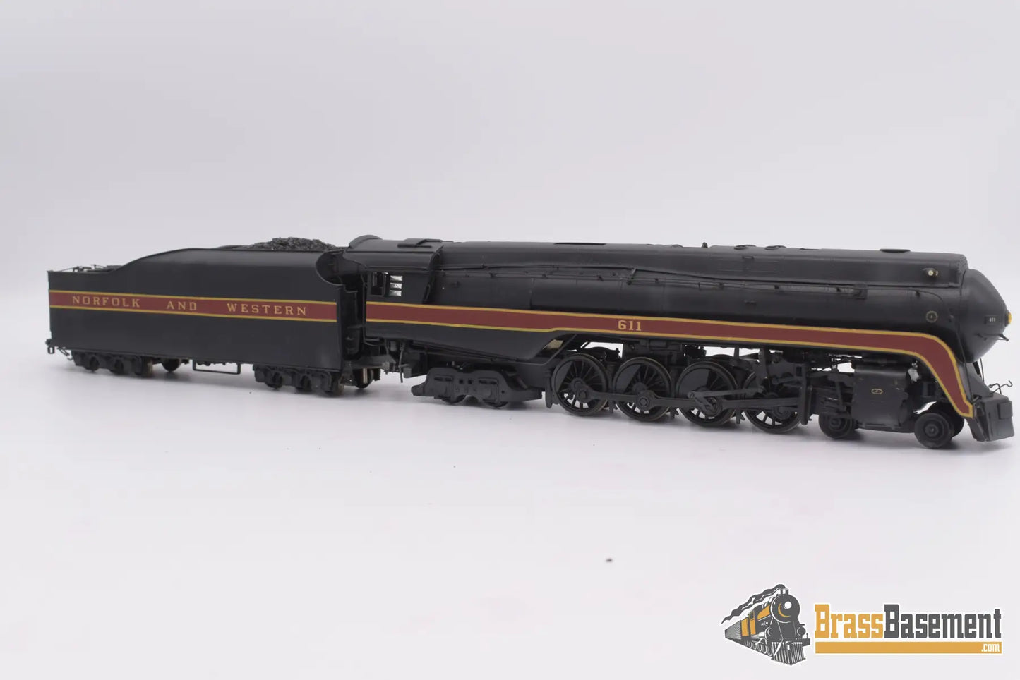 Ho Brass - Sunset N&W Norfolk & Western J #611 C/P Steam