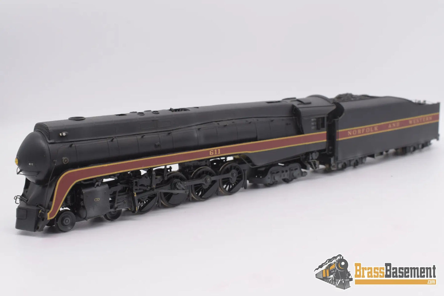 Ho Brass - Sunset N&W Norfolk & Western J #611 C/P Steam