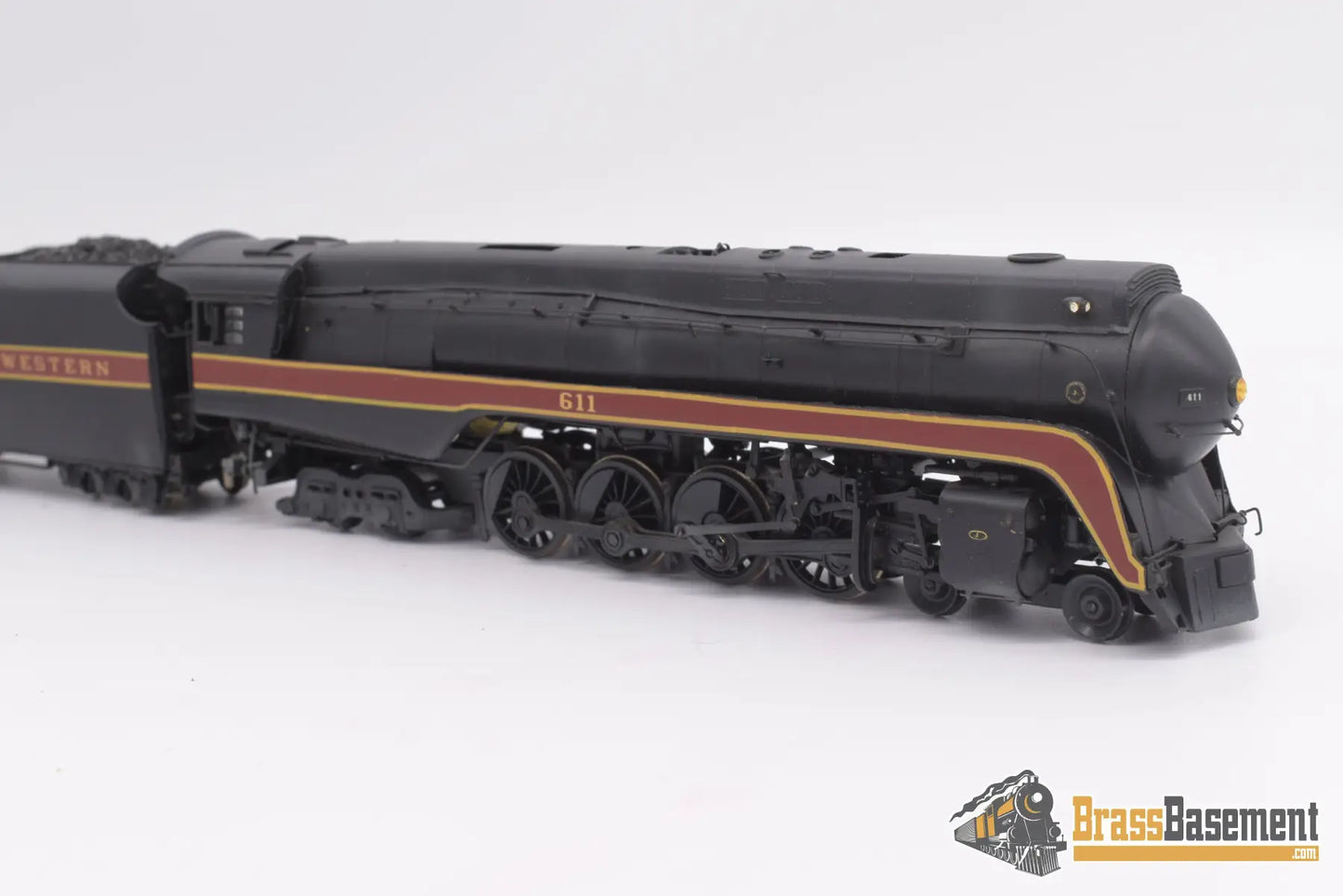 Ho Brass - Sunset N&W Norfolk & Western J #611 C/P Steam