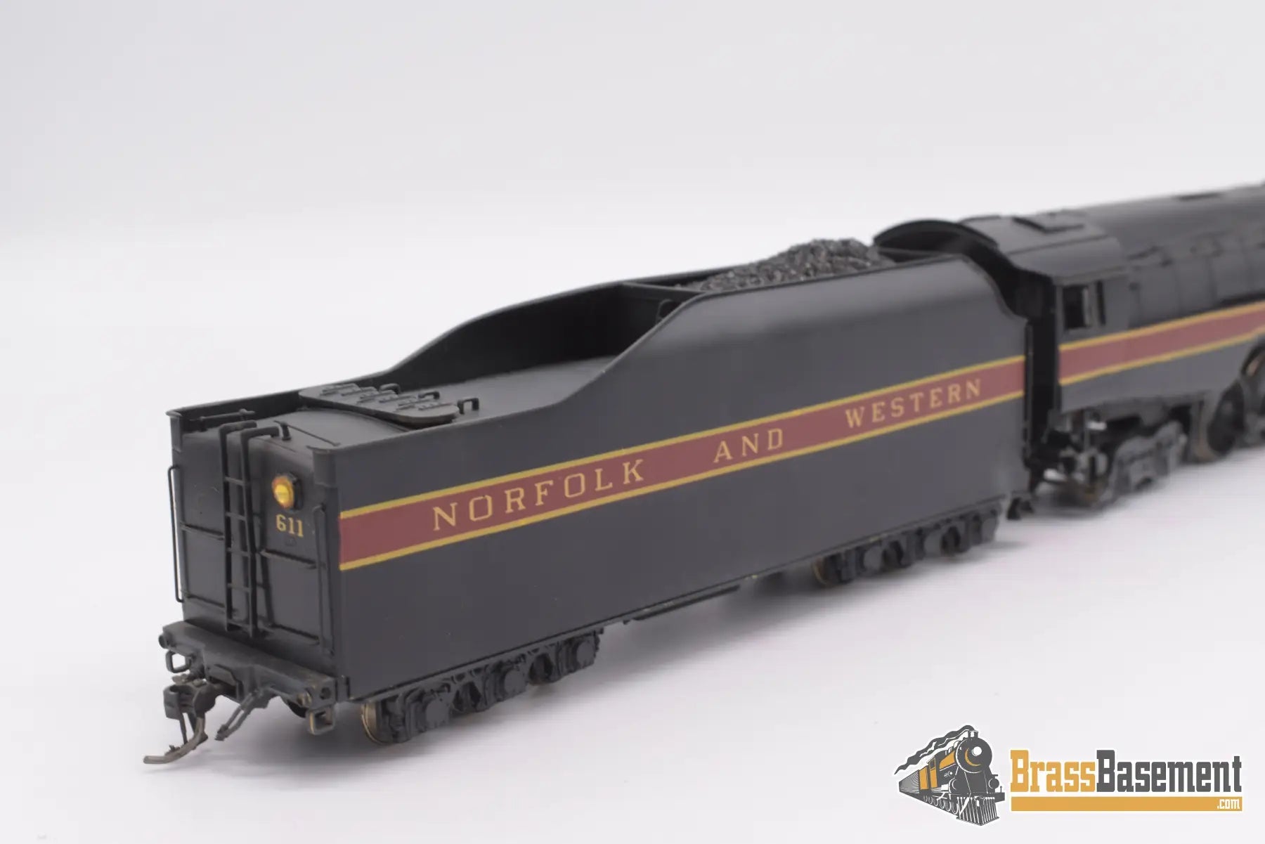 Ho Brass - Sunset N&W Norfolk & Western J #611 C/P Steam