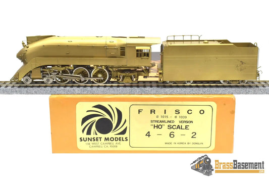 Ho Brass - Sunset Slsf Frisco Streamlined 4 - 6 - 2 Pacific Firefly Dongjin Gorgeous Steam