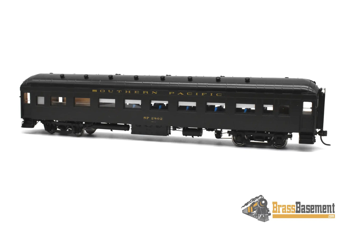 HO Brass TCY 0913 Southern Pacific SP #2802 Crew Car 60 C 3 F/P Interior Mint Passenger