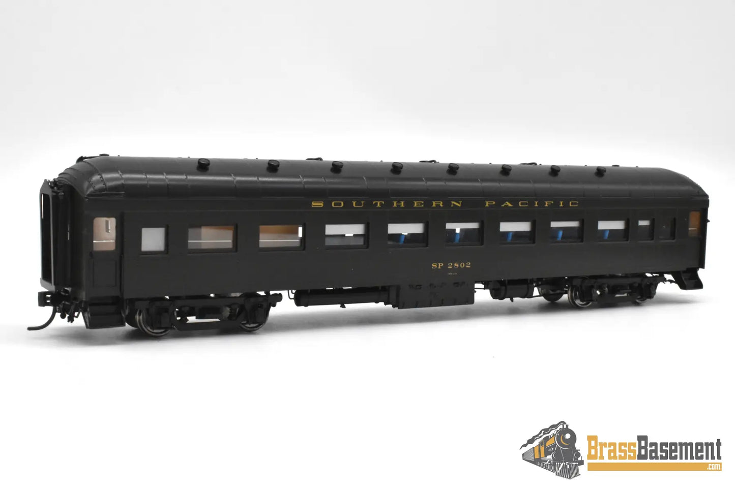 HO Brass TCY 0913 Southern Pacific SP #2802 Crew Car 60 C 3 F/P Interior Mint Passenger