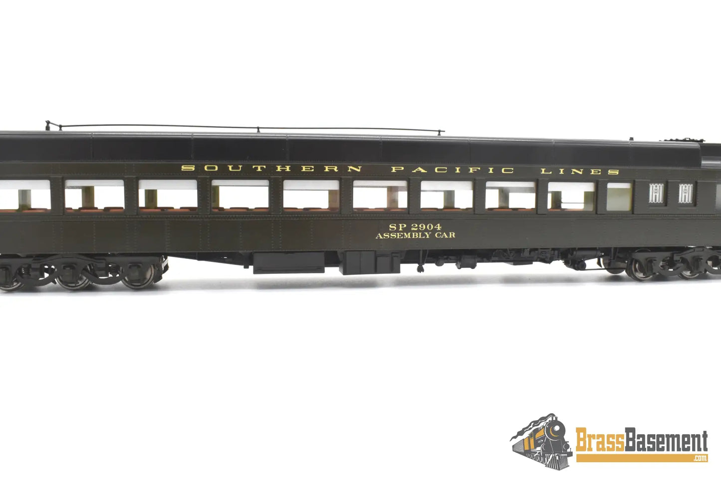 Ho Brass - Tcy 0916 Southern Pacific Lines Spl #2904 Assembly Car 75 - O - 1 F/P Interior Passenger