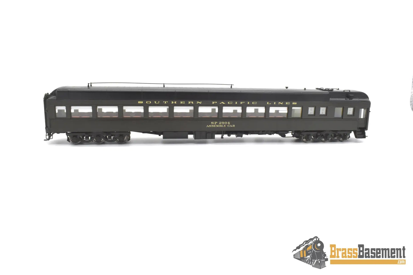 Ho Brass - Tcy 0916 Southern Pacific Lines Spl #2904 Assembly Car 75 - O - 1 F/P Interior Passenger