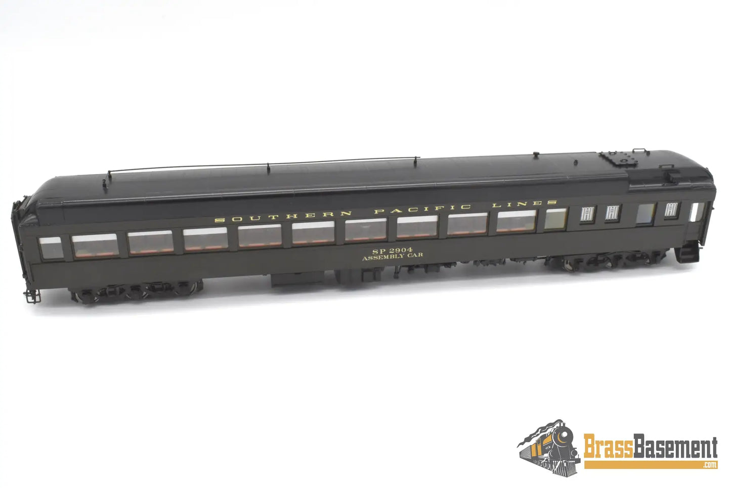 Ho Brass - Tcy 0916 Southern Pacific Lines Spl #2904 Assembly Car 75 - O - 1 F/P Interior Passenger