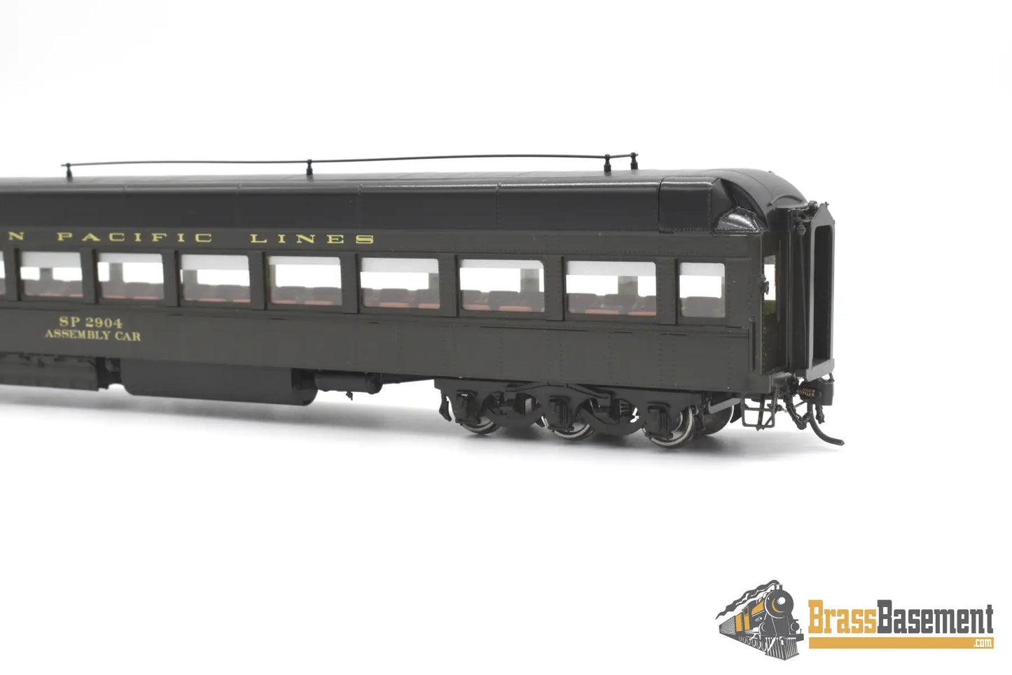 Ho Brass - Tcy 0916 Southern Pacific Lines Spl #2904 Assembly Car 75 - O - 1 F/P Interior Passenger