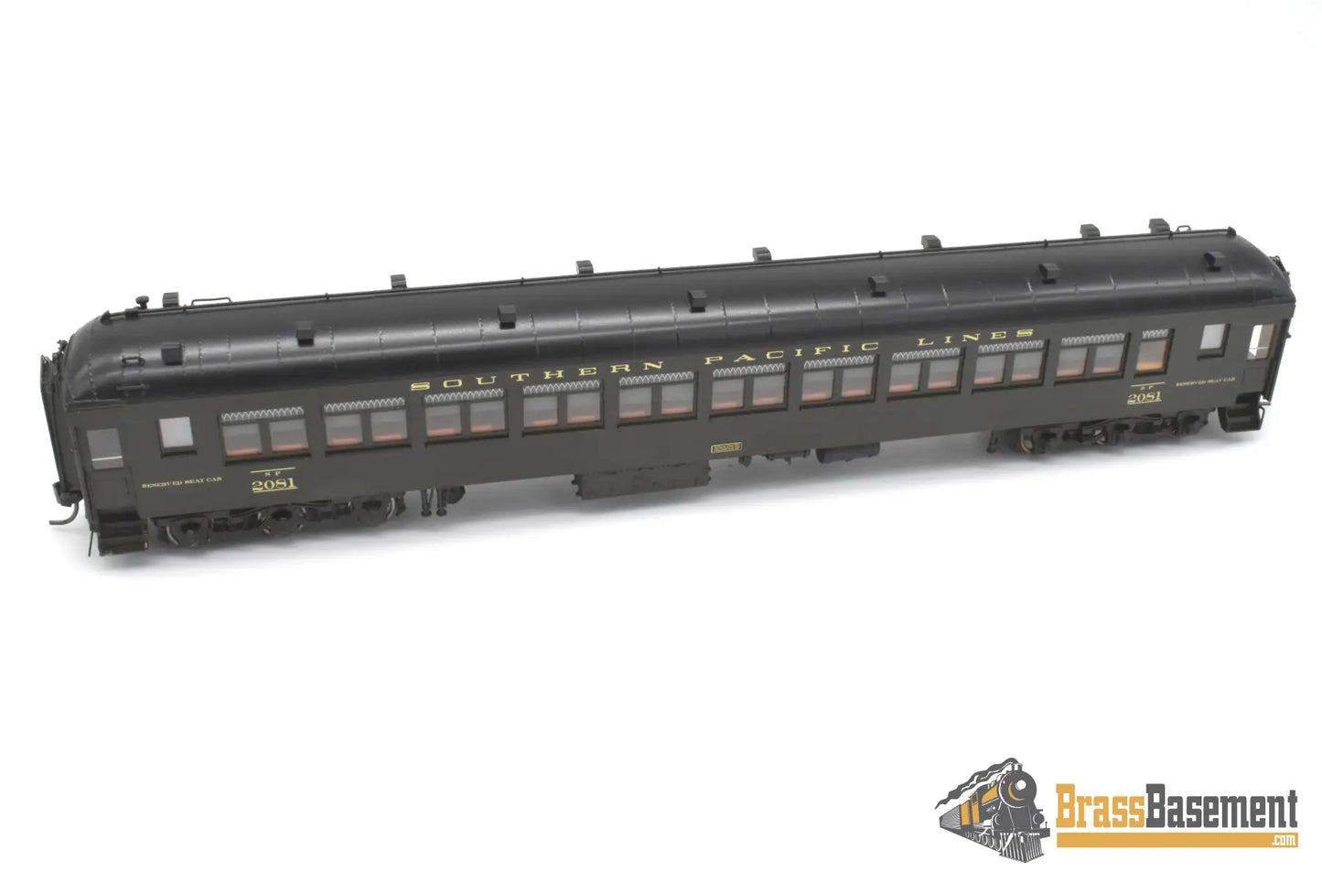 Ho Brass - Tcy 0965 Southern Pacific Lines Spl #2081 Parlor 72 - C - 1 Full Interior Passenger