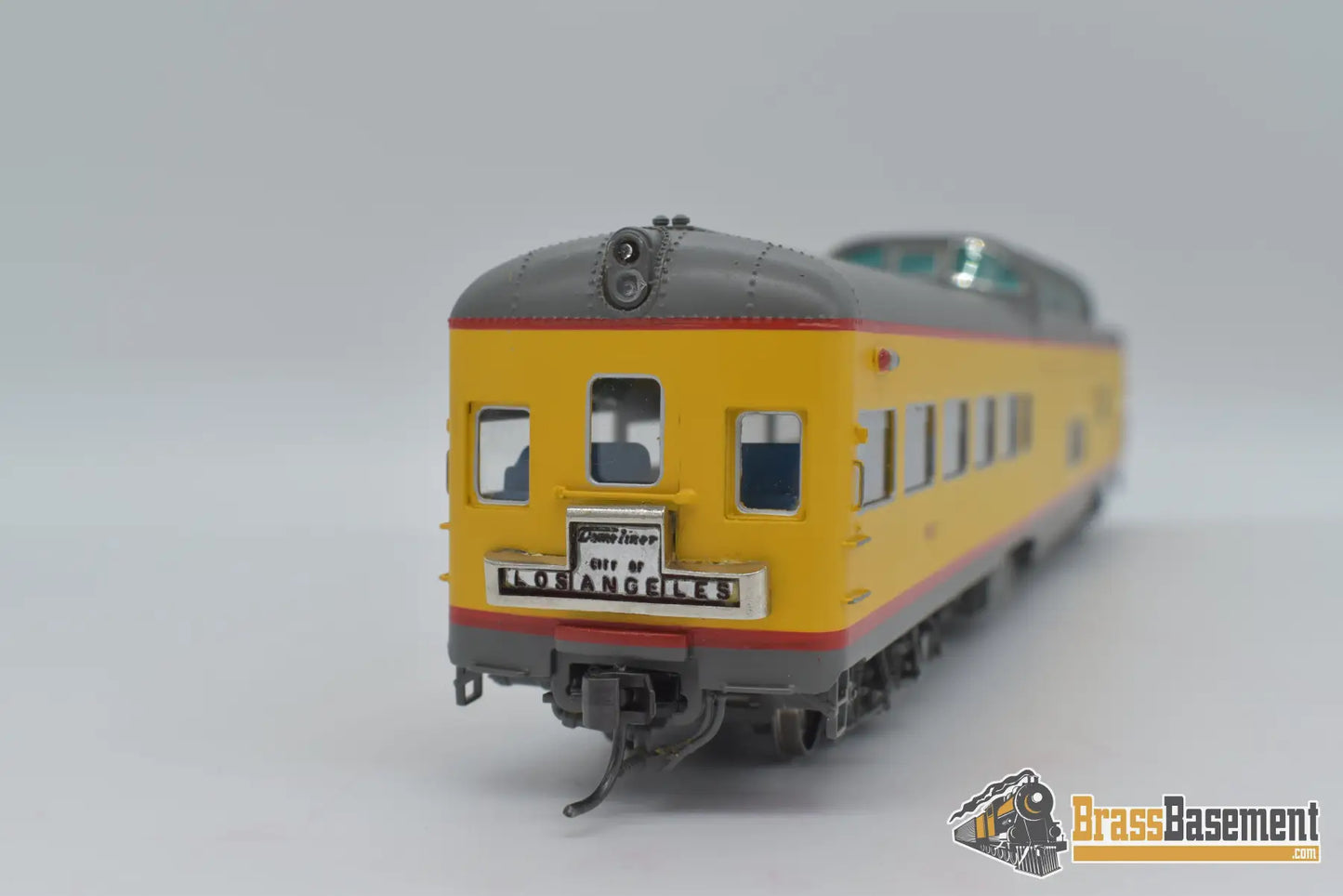 Ho Brass - Tcy 1382.10 Union Pacific Dome Observation Car #9001 - Factory Paint & Tail Light