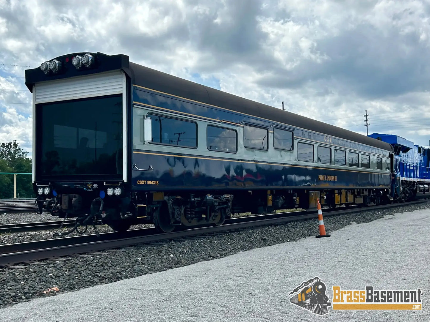 Ho Brass - The Coach Yard Csx Office Car Special Train