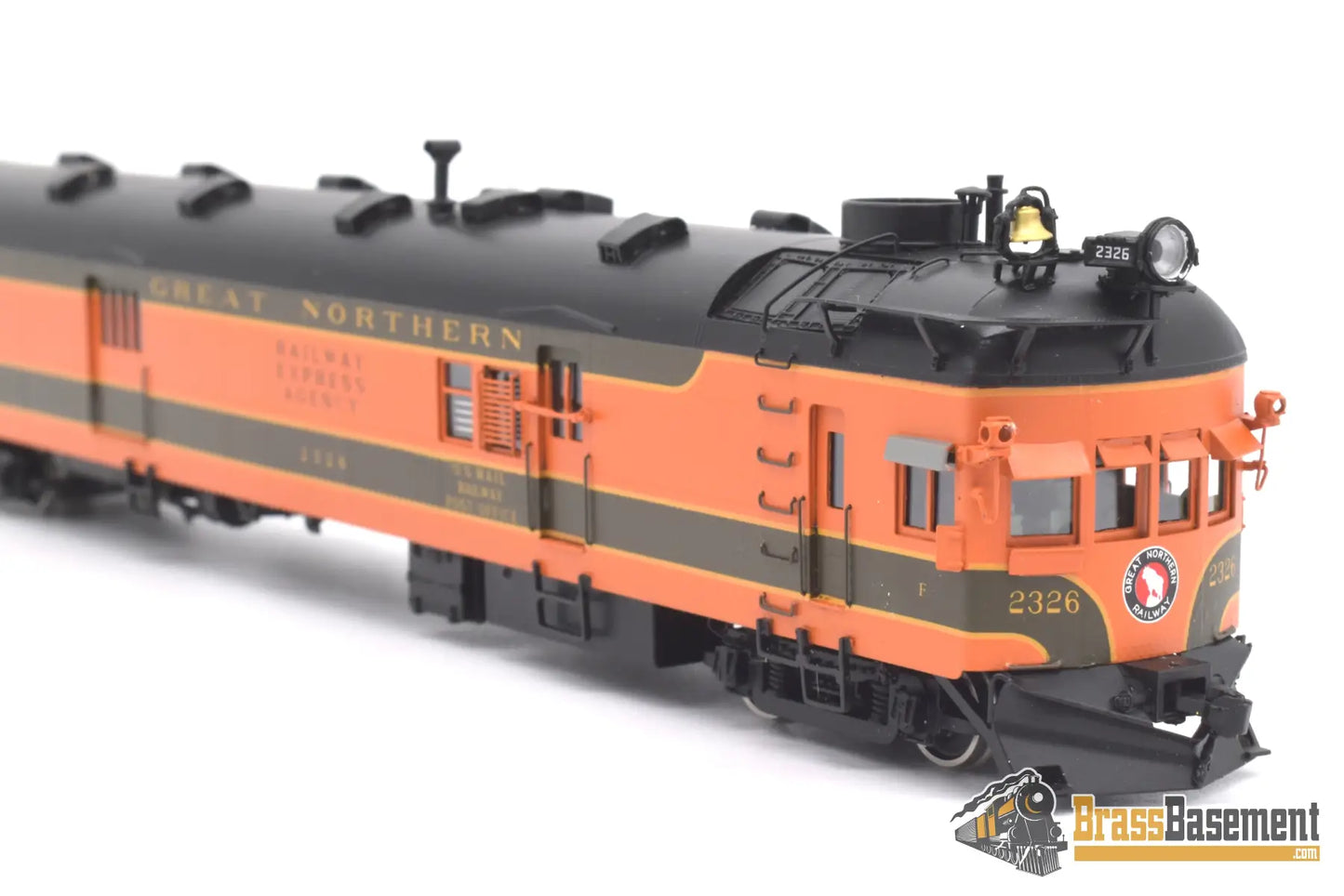 Ho Brass - W&R Brill Gas Electric Great Northern Gn Version 2 #2326 Fp Mint Diesel
