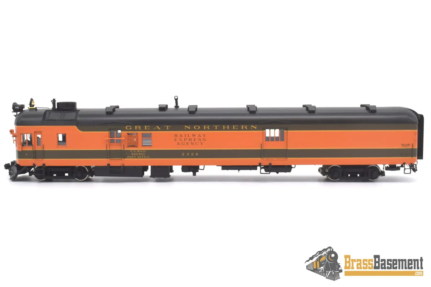 Ho Brass - W&R Brill Gas Electric Great Northern Gn Version 2 #2326 Fp Mint Diesel