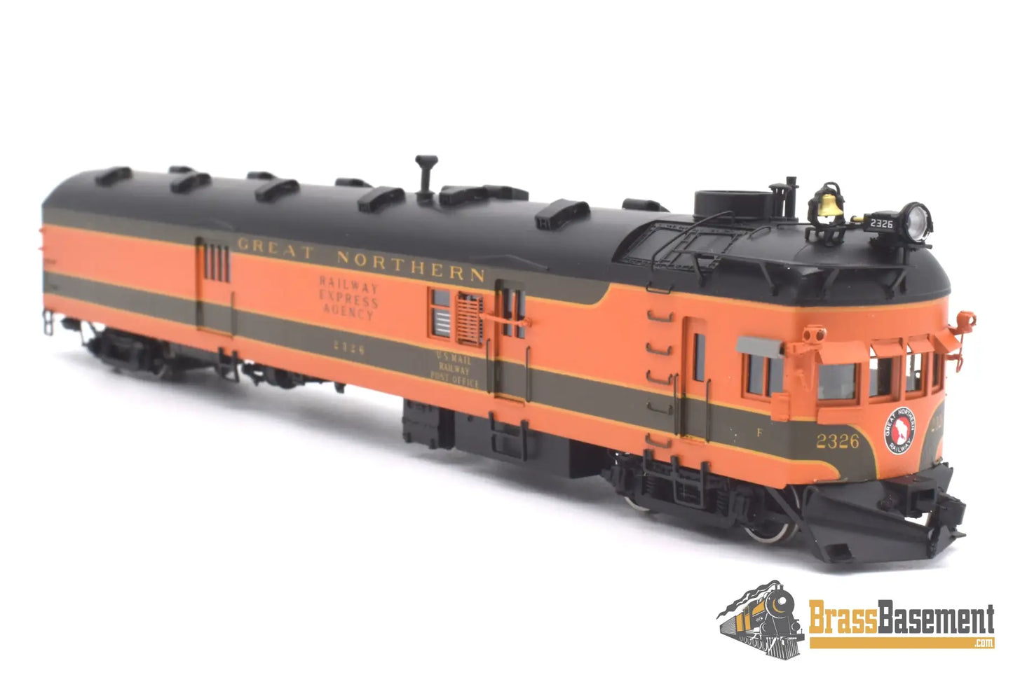 Ho Brass - W&R Brill Gas Electric Great Northern Gn Version 2 #2326 Fp Mint Diesel