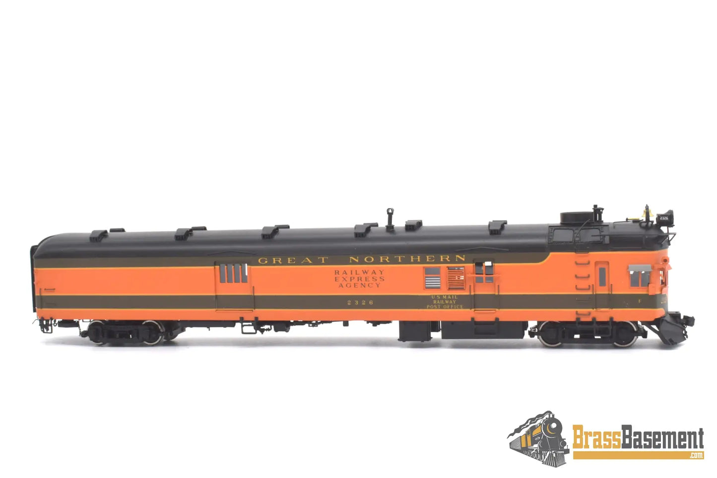 Ho Brass - W&R Brill Gas Electric Great Northern Gn Version 2 #2326 Fp Mint Diesel