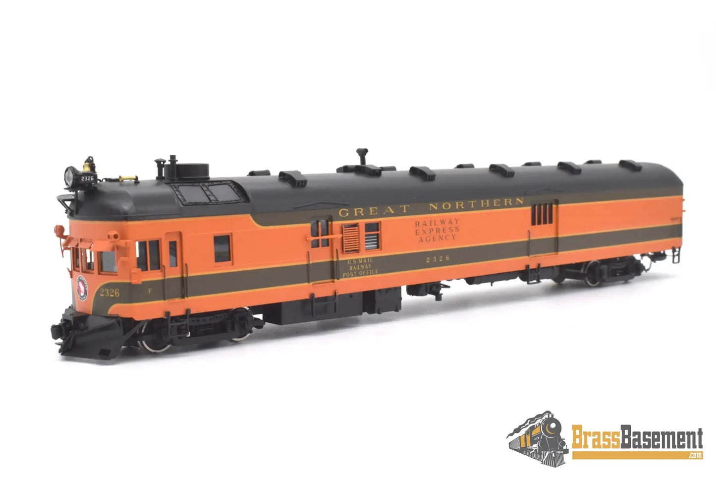 Ho Brass - W&R Brill Gas Electric Great Northern Gn Version 2 #2326 Fp Mint Diesel