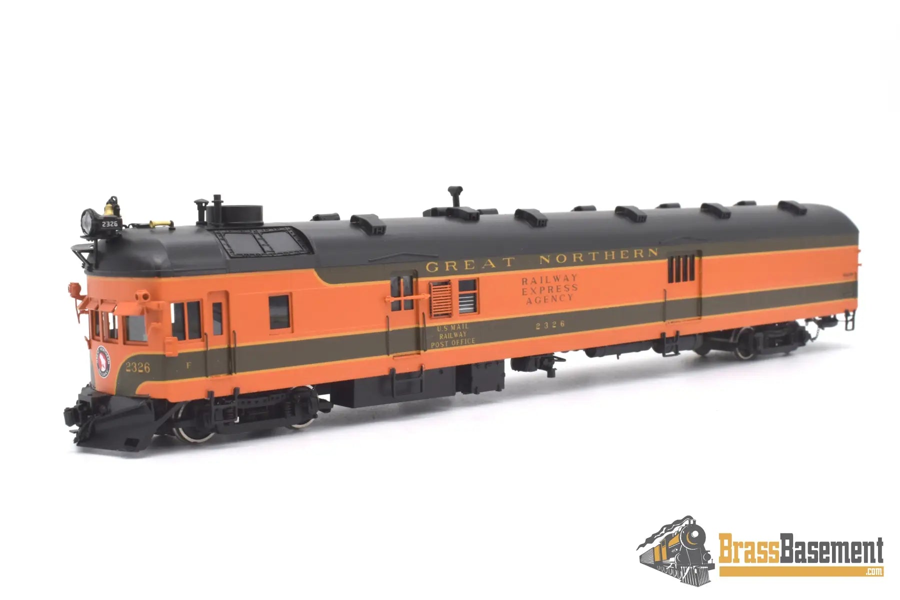 Ho Brass - W&R Brill Gas Electric Great Northern Gn Version 2 #2326 Fp Mint Diesel