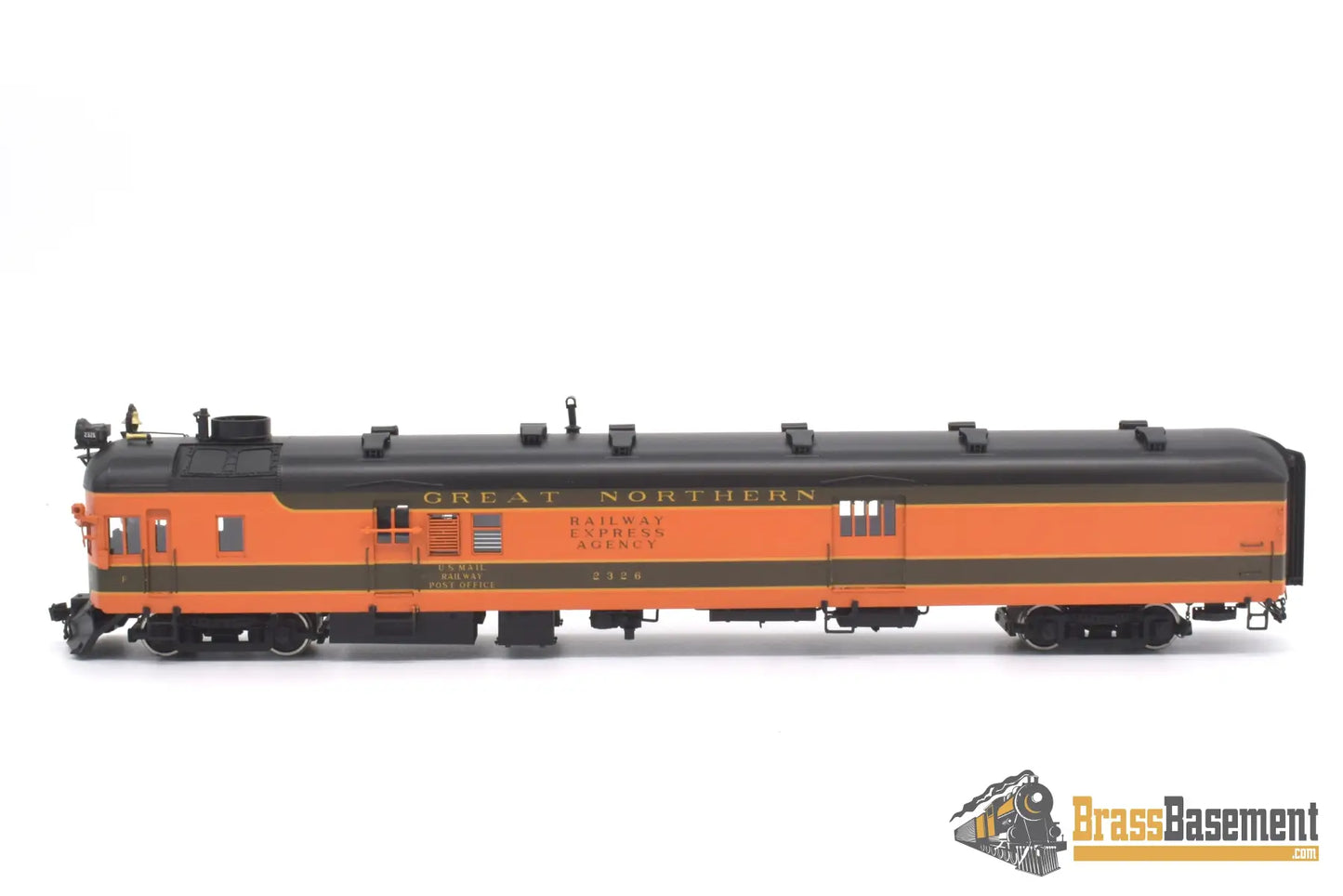 Ho Brass - W&R Brill Gas Electric Great Northern Gn Version 2 #2326 Fp Mint Diesel