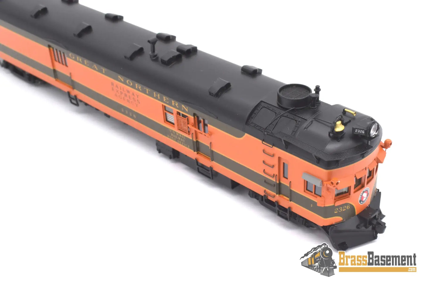 Ho Brass - W&R Brill Gas Electric Great Northern Gn Version 2 #2326 Fp Mint Diesel