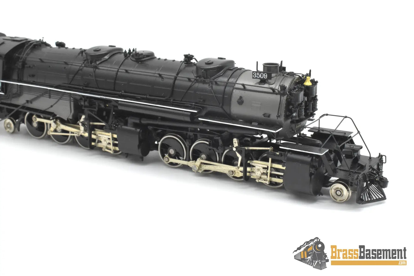 HO Brass - W&R DRGW Rio Grande L-107 2-8-8-2 #3509 F/P - Mint Steam