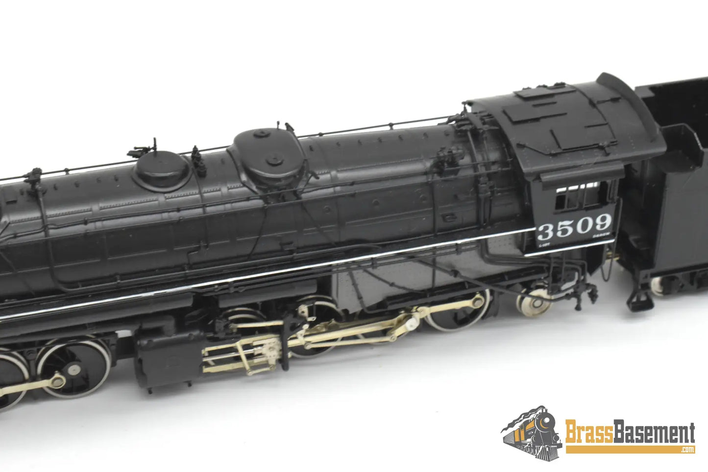 HO Brass - W&R DRGW Rio Grande L-107 2-8-8-2 #3509 F/P - Mint Steam