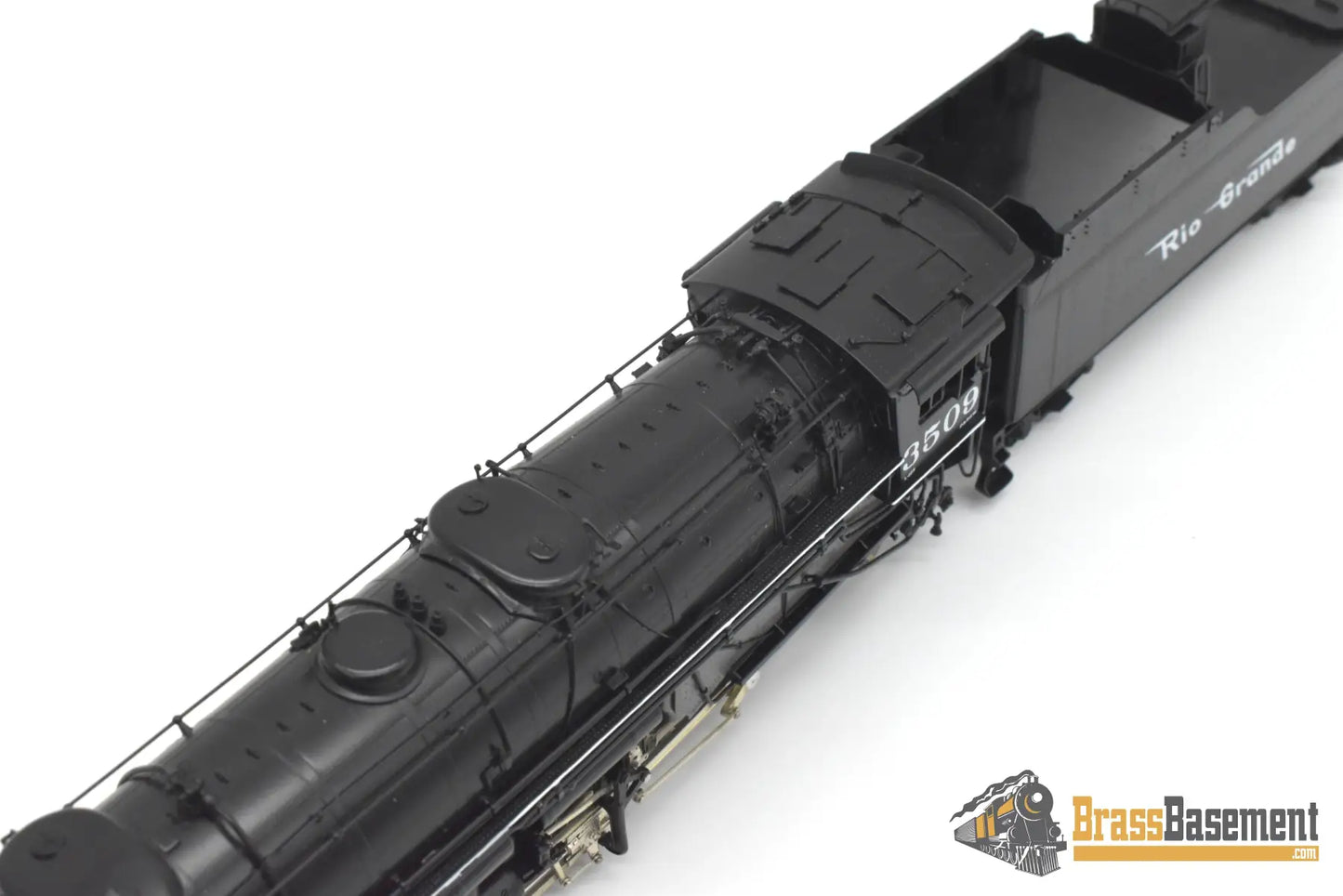 HO Brass - W&R DRGW Rio Grande L-107 2-8-8-2 #3509 F/P - Mint Steam