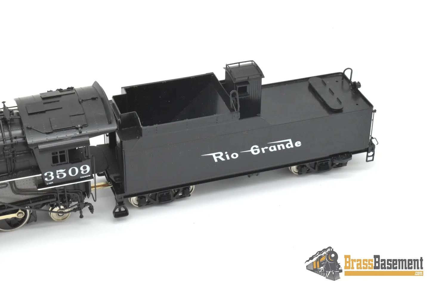 HO Brass - W&R DRGW Rio Grande L-107 2-8-8-2 #3509 F/P - Mint Steam