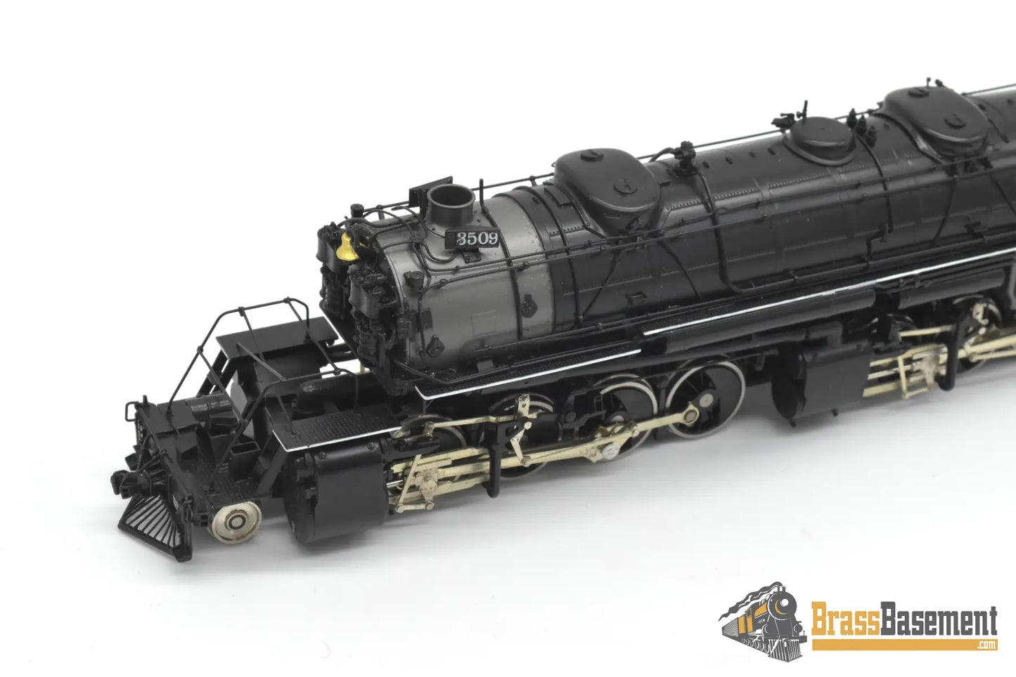 HO Brass - W&R DRGW Rio Grande L-107 2-8-8-2 #3509 F/P - Mint Steam