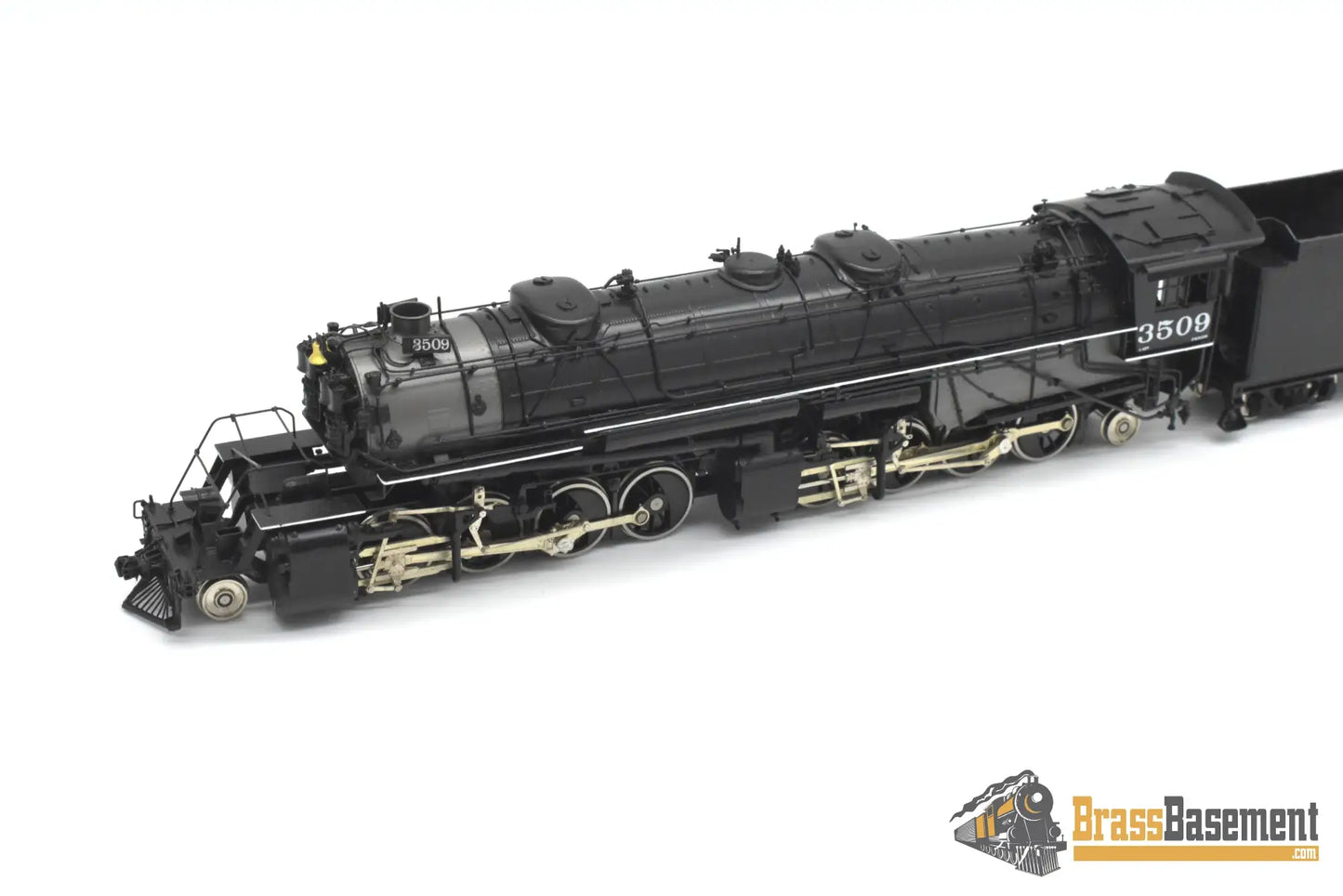 HO Brass - W&R DRGW Rio Grande L-107 2-8-8-2 #3509 F/P - Mint Steam