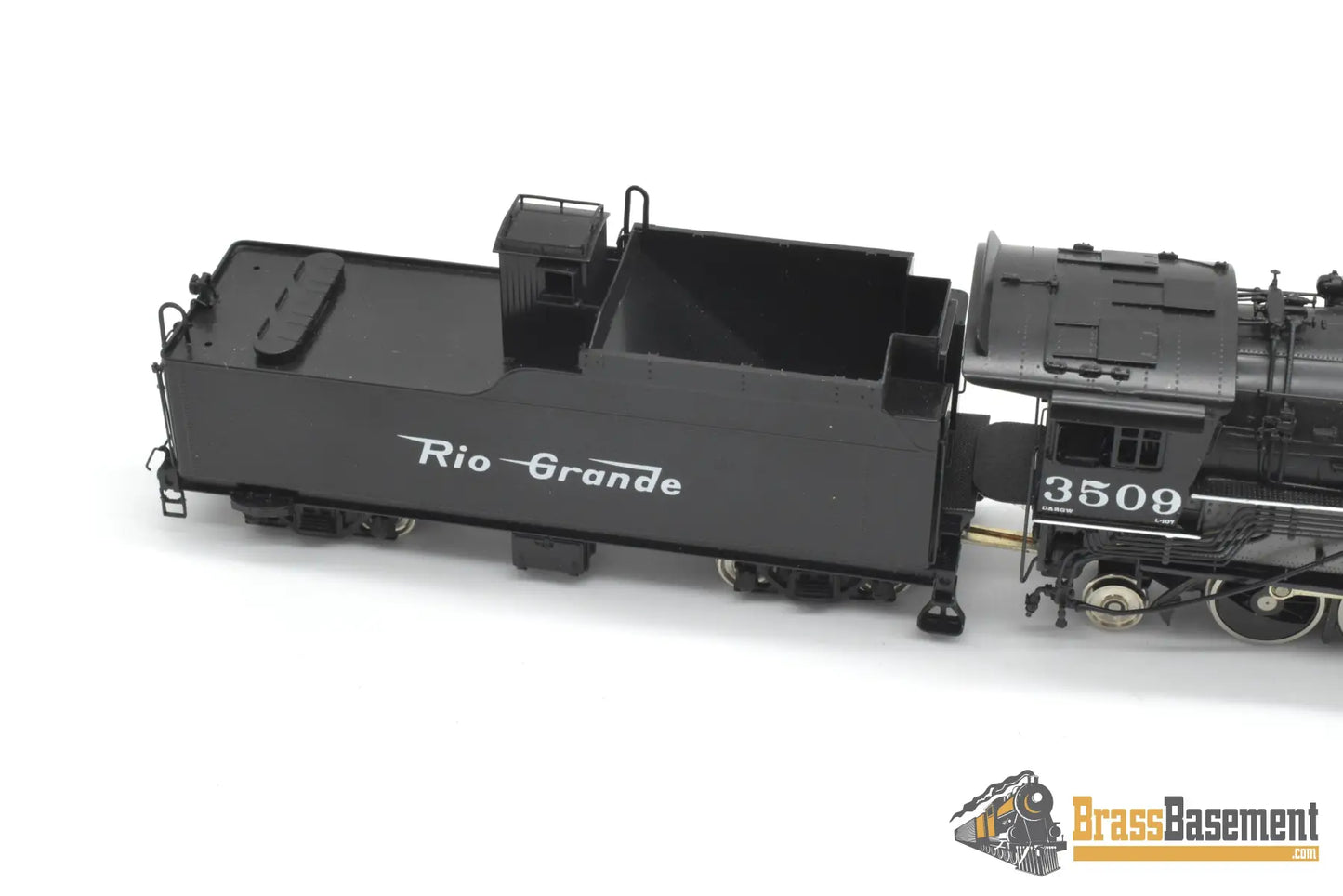 HO Brass - W&R DRGW Rio Grande L-107 2-8-8-2 #3509 F/P - Mint Steam