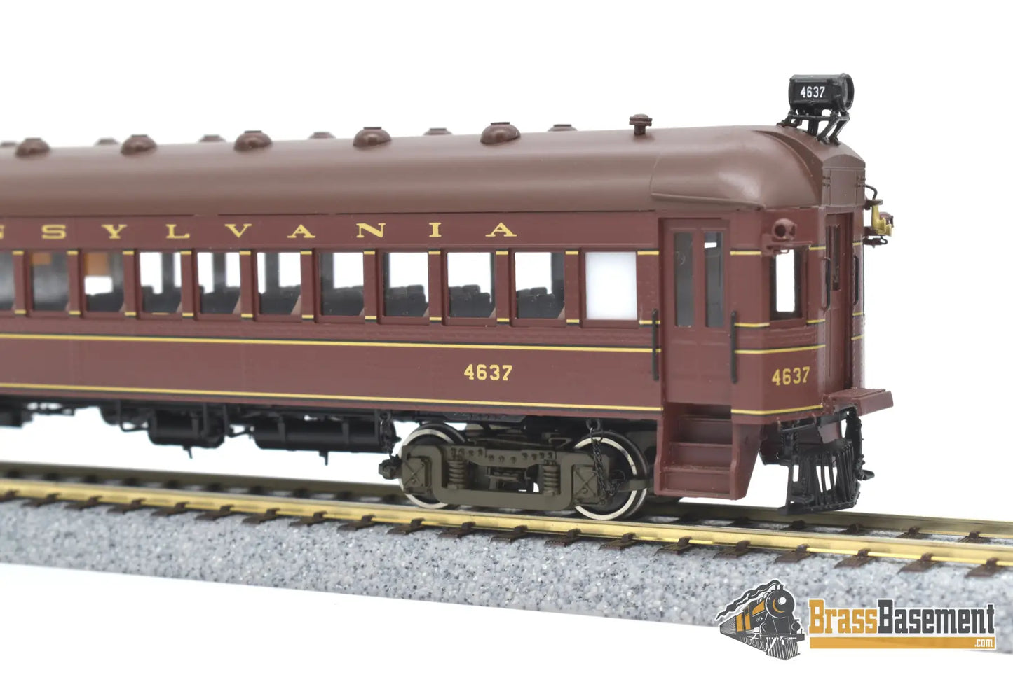 Ho Brass - W&R Gas - Electric Pennsylvania Prr #4637 Version 1 Factory Paint Samhongsa Doodlebug