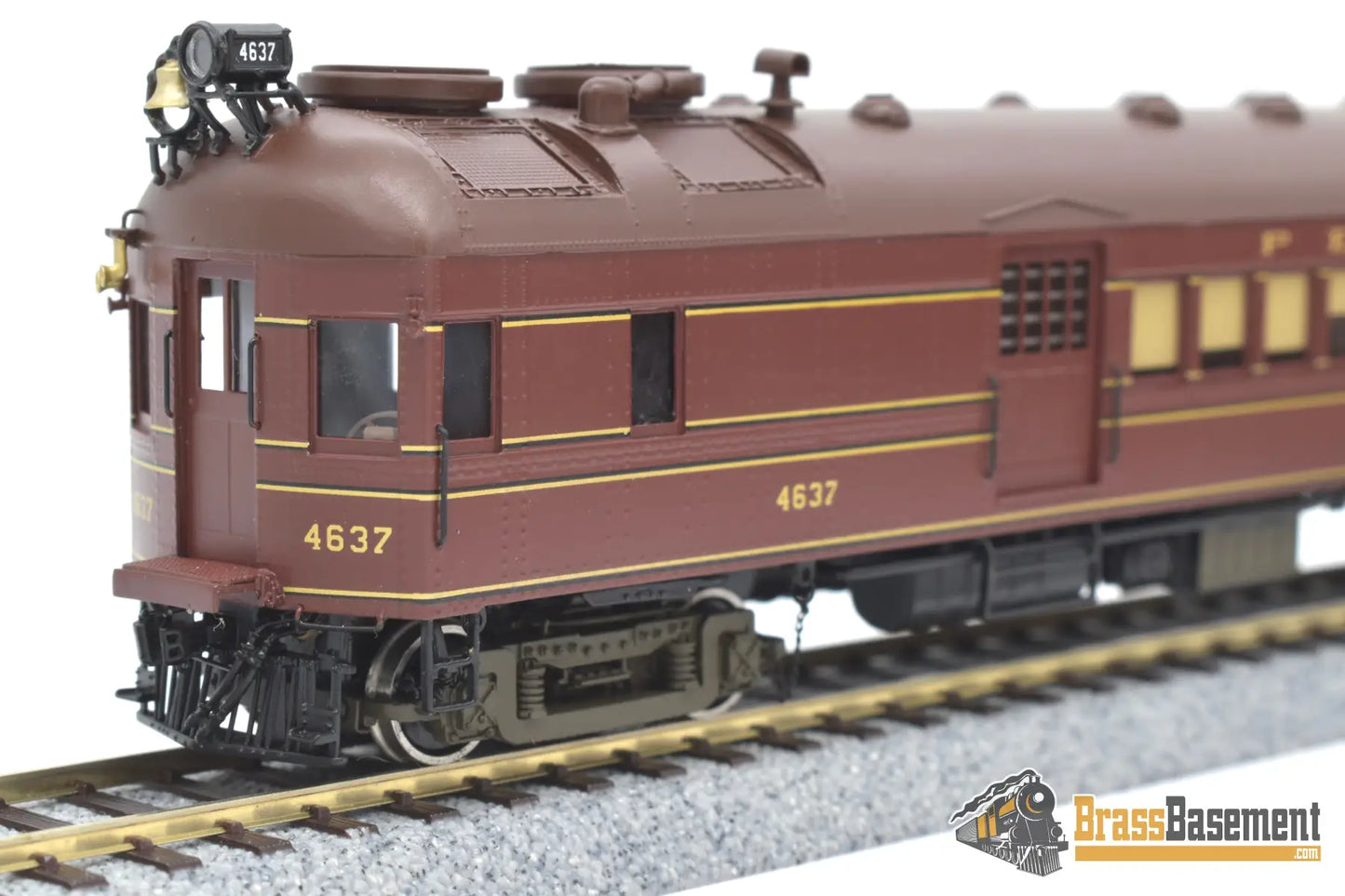 Ho Brass - W&R Gas - Electric Pennsylvania Prr #4637 Version 1 Factory Paint Samhongsa Doodlebug