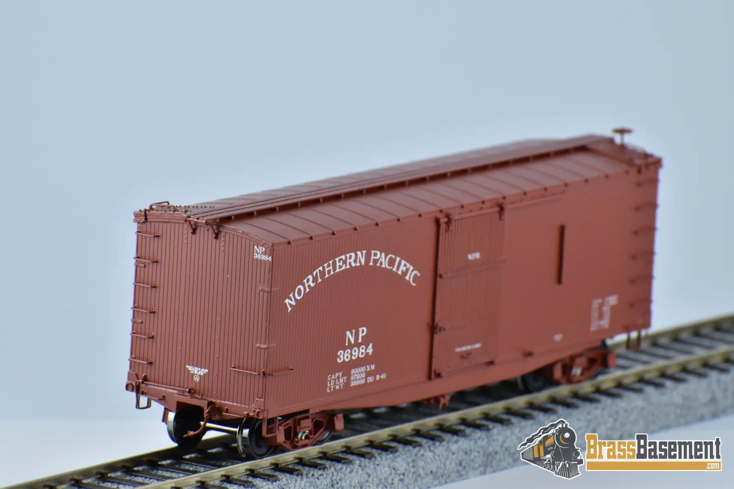 Ho Brass - W&R Northern Pacific 36’ Double Sheath Boxcar Vers. 1 Freight