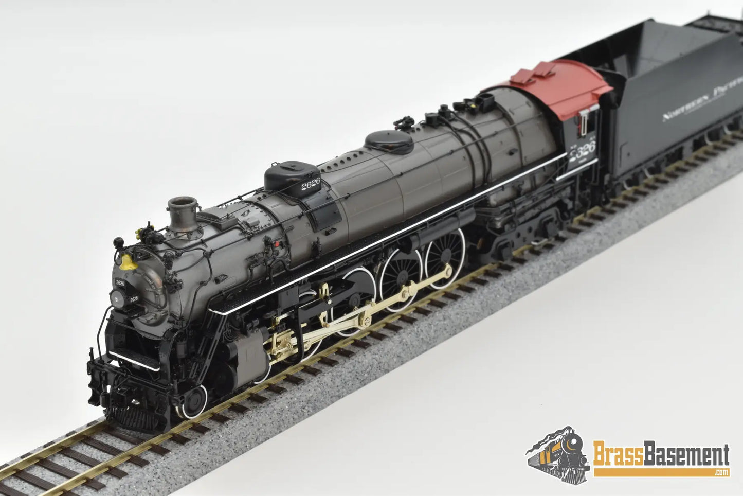 Ho Brass - W&R Northern Pacific Np 2626 A - 1 Ex - Timken Four Aces Version 2 Coal Steam