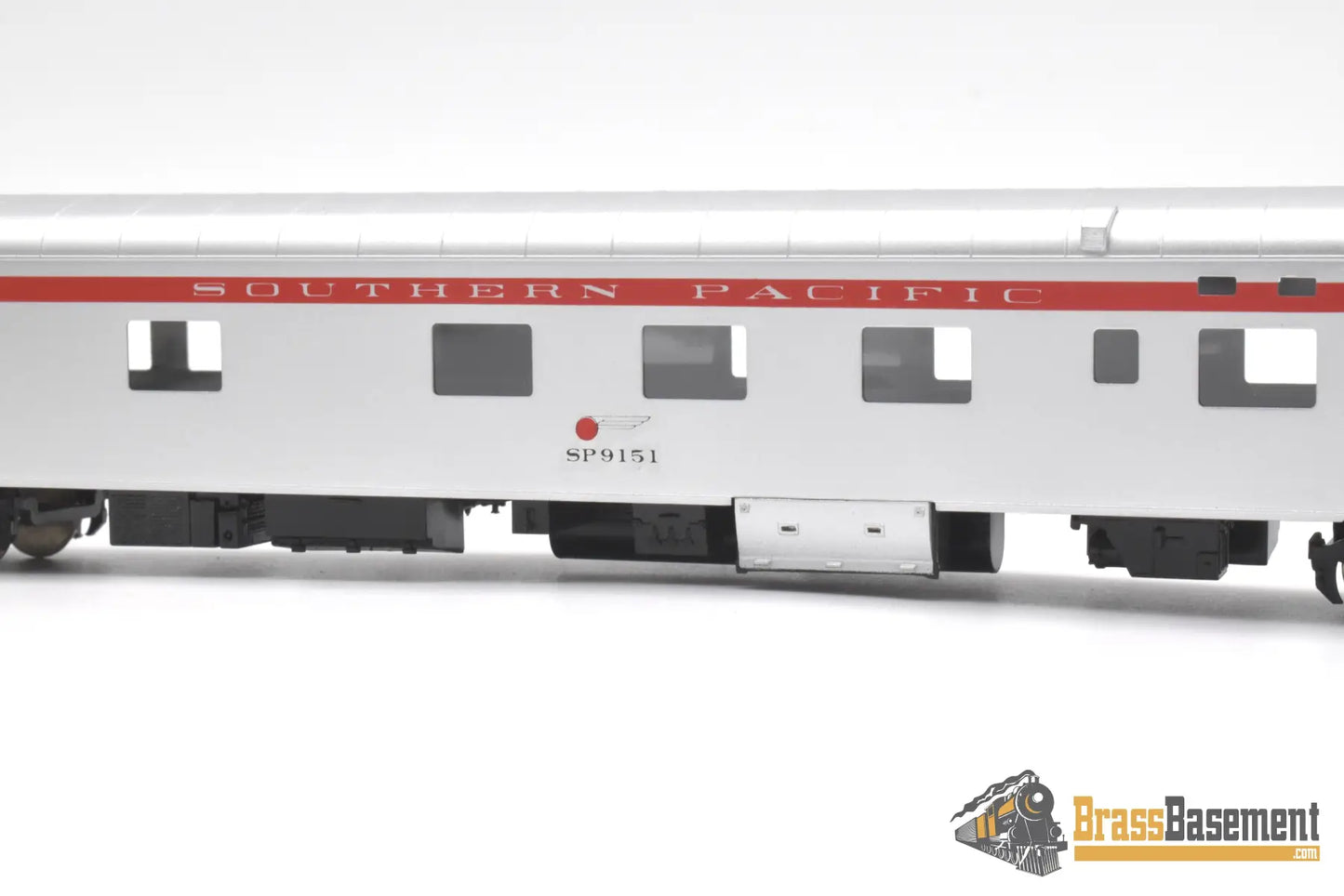 Ho Brass - Wasatch Model Co. Southern Pacific Sp #9151 Pullman 4 - 6 - 6 Factory Paint Tomato
