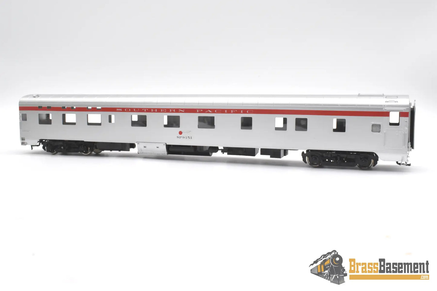 Ho Brass - Wasatch Model Co. Southern Pacific Sp #9151 Pullman 4 - 6 - 6 Factory Paint Tomato